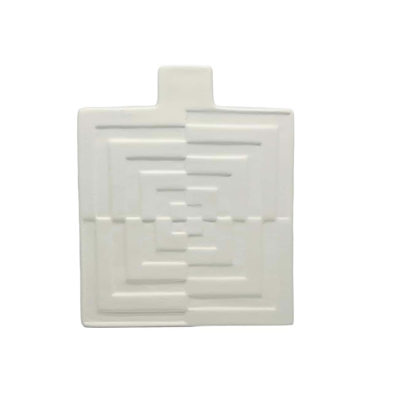 Jonathan Adler x Michaels 7.5" Geometric DIY Square Ceramic Vase